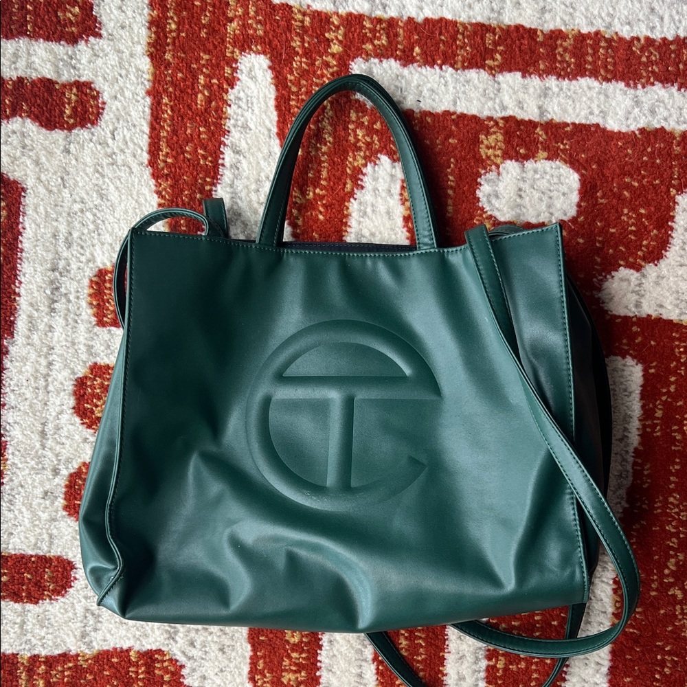 Medium Telfar Dark Green Shopping Bag